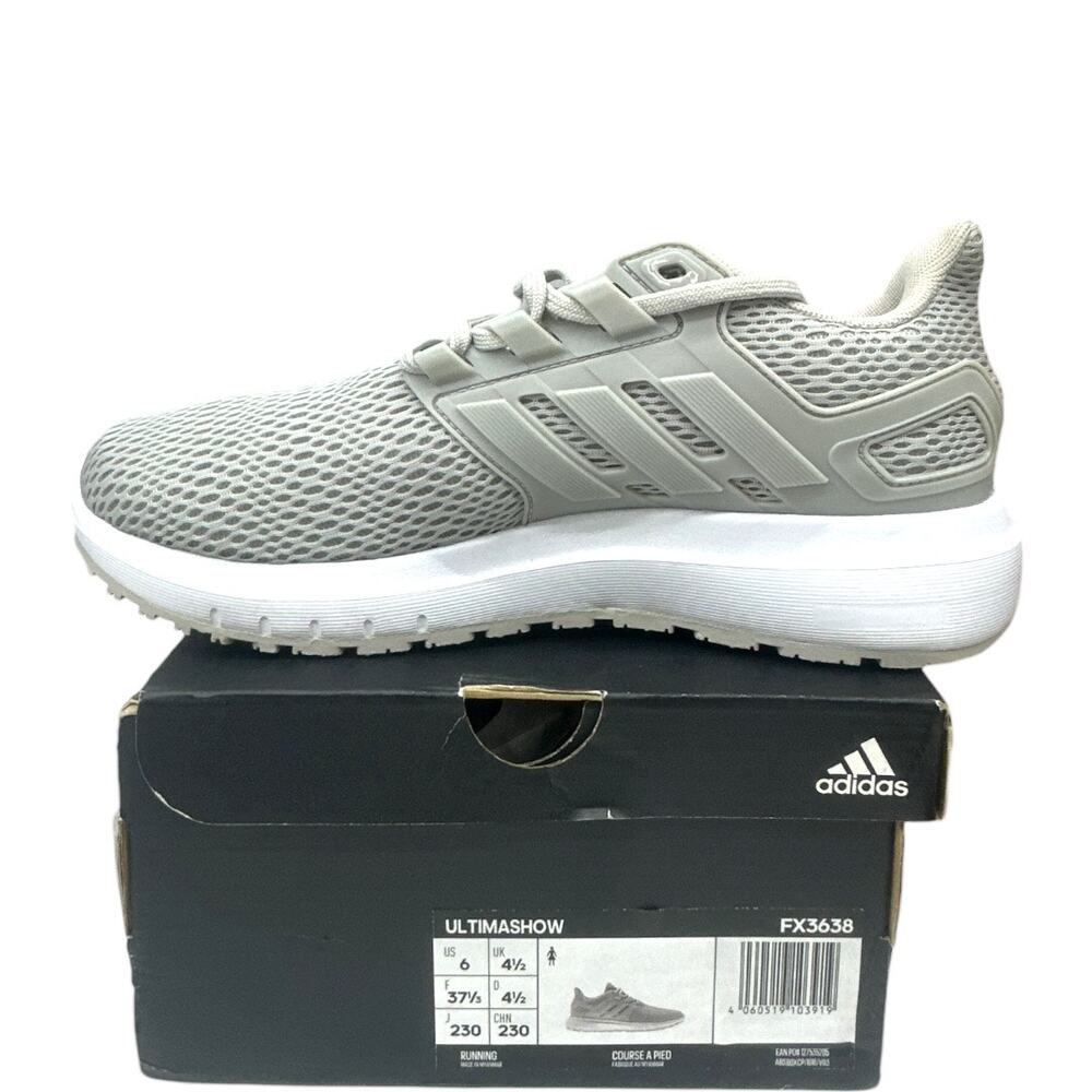 Adidas Ultimashow Running Shoes Sneakers Women's size 6 Gray FX3638